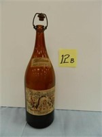 Old Blackhawk Draft Beer Picnic Bottle Zuller -