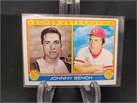 1983 O Pee Chee, Johnny Bench baseball card