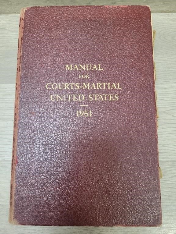 Manual For Courts-Martial United States 1951