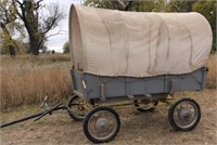 Covered Wagon, pony size, w/iron tongue