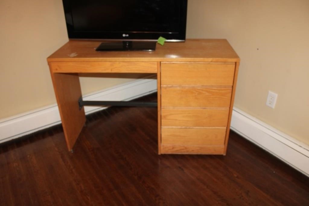 Desk & 48X13X31H, tv not included