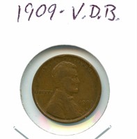 1909-V.D.B. Lincoln Wheat Cent