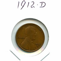 1912-D Lincoln Wheat Cent