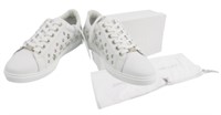 Jimmy Choo White Star Studded Sneakers Size 42.5