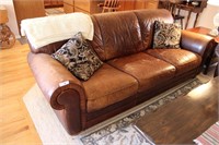 Leather couch