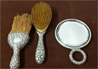 ANTIQUE GALE AND WILLIS 3-PC GROOM SET