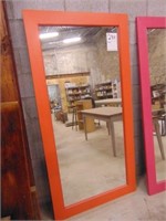 Orange Wall Mirror 72" high x 36" wide