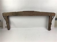 Antique Wooden Tractor Plow Hitch Yoke