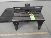 Craftsman router table w/ craftsman router 26" X