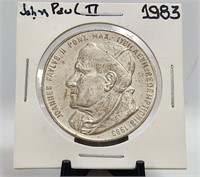 1983 Pope Joh Paul II Medal