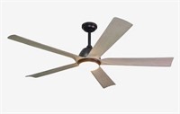 $230  Harbor Breeze 60-in Black LED Ceiling Fan
