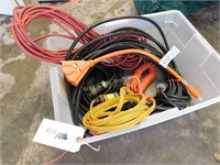 Extension Cord Lot Heavy Duty Lot of 5