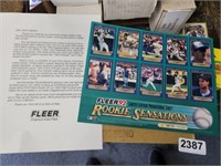 FLEER 92 ROOKIE SENSATIONS SHEET