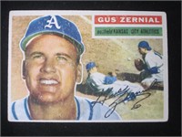 1956 TOPPS #45 GUS ZERNIAL ATHLETICS