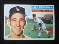 1956 TOPPS #29 JACK HARSHMAN WHITE BACK