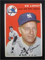 1954 TOPPS #5 ED LOPAT NEW YORK YANKEES