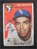 1954 TOPPS #34 JIM RIVERA WHITE SOX