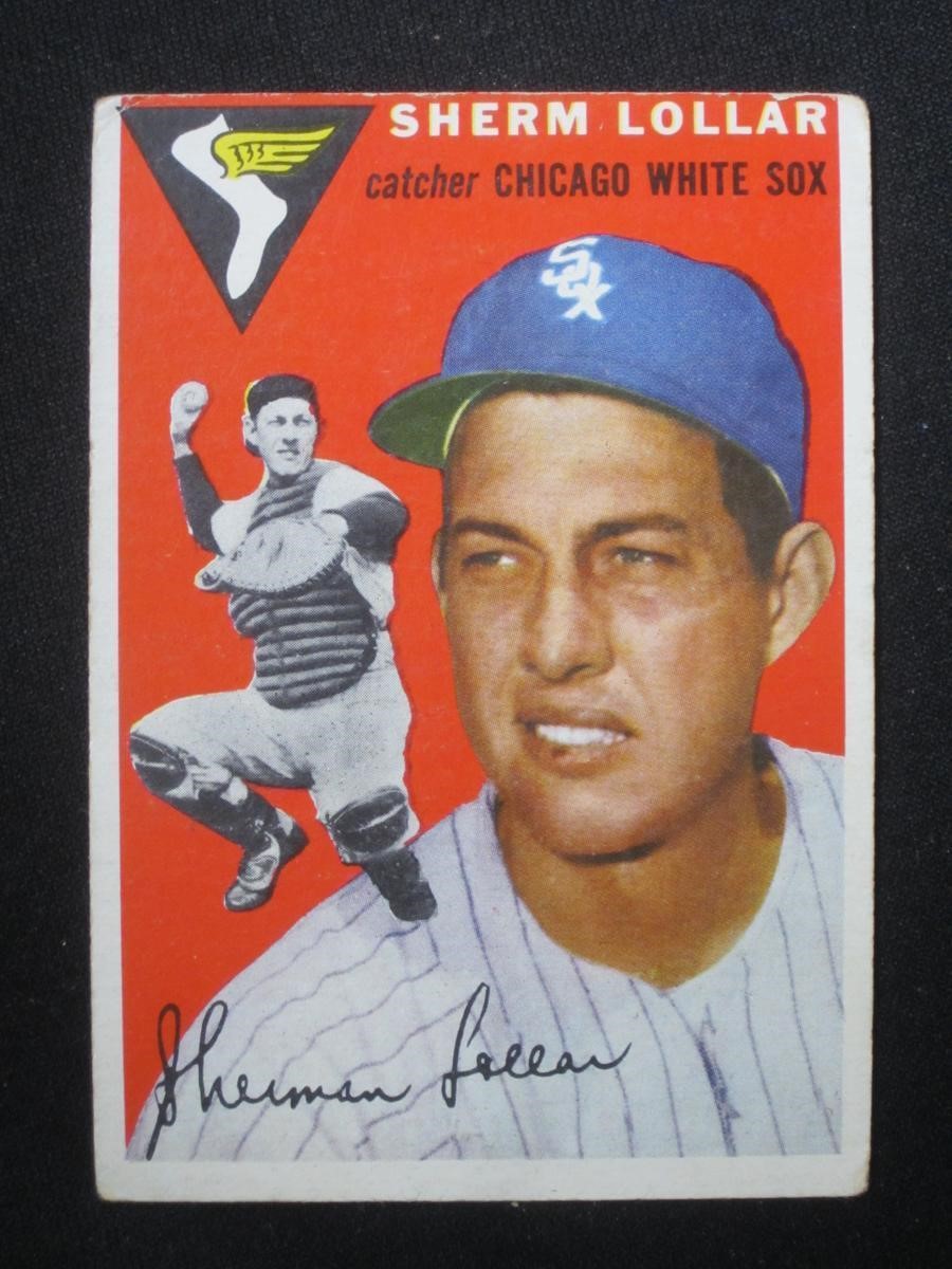 1954 TOPPS #39 SHERM LOLLAR WHITE SOX