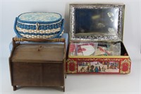 Sewing Boxes & Notions