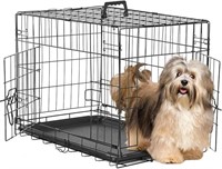 Dumos Small Dog Crate With Double Doors -