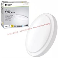 2ct.Commercial Electric 12in.led round flush mount