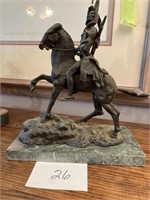 Bronze statue Frederick Remington "the Sculp"