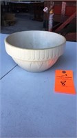 8.75”w x 4.25” T crock bowl good condition