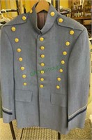 Dress blues military jacket manufactured by