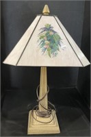 Tiffany Style Art Deco Base Table Lamp.