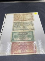 Foreign Currency From 1944-1981