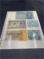 Foreign Currency From 1914-944