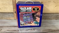 Garage carry case with cars