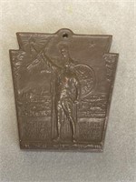 PA Railroad Co. medal.