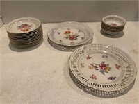 A Collection of Bavarian Porcelain Pieces