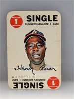 1968 Topps Game Card Hank Aaron 4