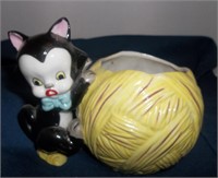 Vtg Kitty Hand Painted Made in Japan