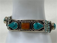 Tibetan silver beautiful bracelet