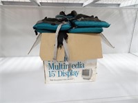 Box of Misc Life Jackets and Related