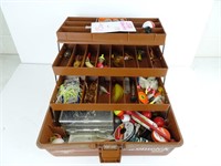 Fenwick 1060 Tackle Box Full of Misc Tackle