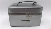 New Rodan & Fields Makeup Case Silver Metallic