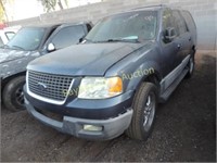 2003 Ford Expedition 1FMEU15WX3LB25826 Blue