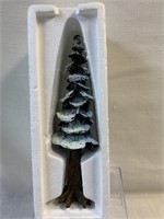 Dept 56 Village Pole Pine Tree 10.5"