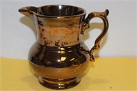 A Ceramic Lusterware Pitcher