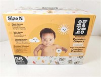 NEW Hello Bello Diapers (Size: N) (x96ct)