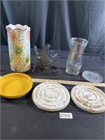 2 Hot Plates, a Vase, & More