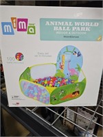 Mima Toys - Animal World Ball Park + 100 Colorful