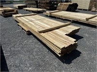 (600) LF Of Cedar Lumber Mixed Sizes