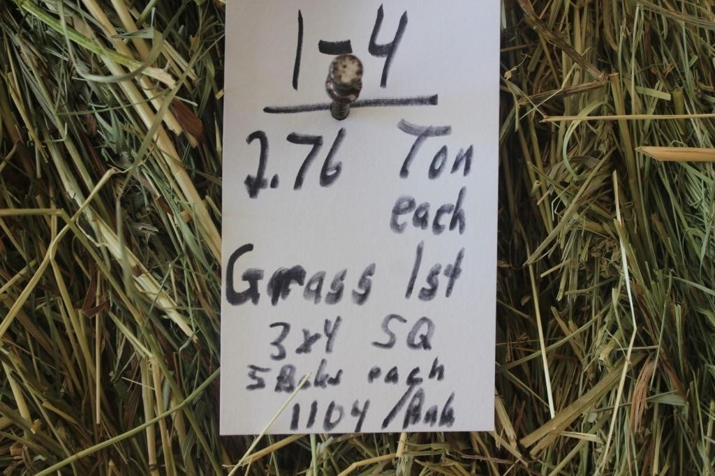 Hay, Bedding & Firewood Auction#25 (6/19/2024)