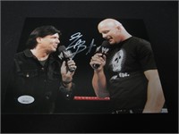 ERIC BISCHOFF SIGNED 8X10 PHOTO WWE JSA COA