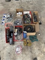 Trailer wiring, plugs, bearing grease caps,